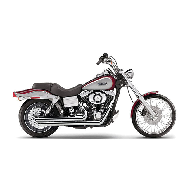 thorcat - cobra speedster slash lent kipufogórendszer króm Euro 3 - 2014-2016 Dyna
