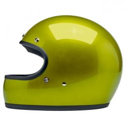 biltwell gringo helmet metallic lime