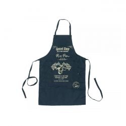 rusty pistons besso apron - blue
